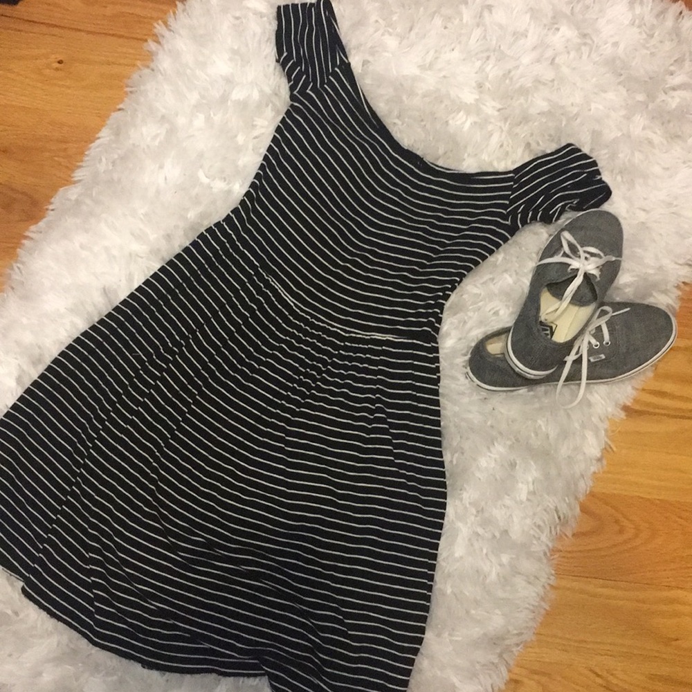 American eagle striped dress small